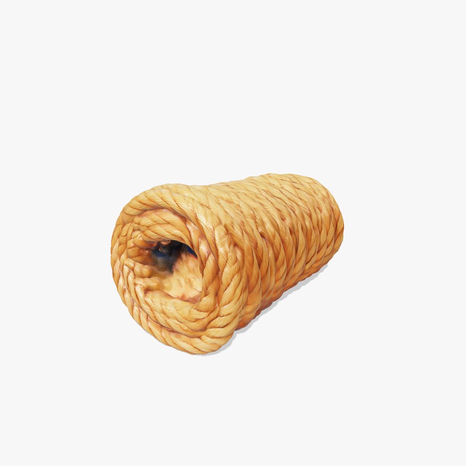 Realistic Rope Coil Model Pack